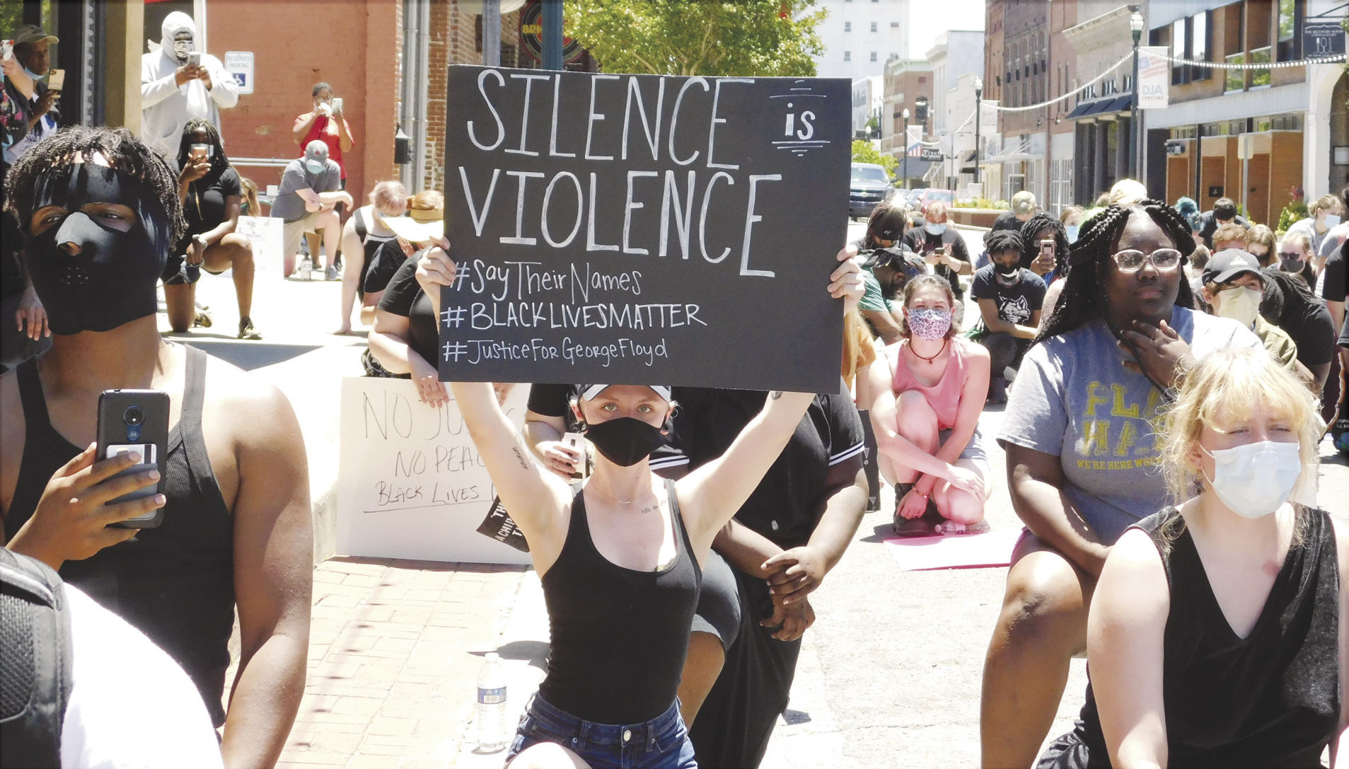 Peaceful protest